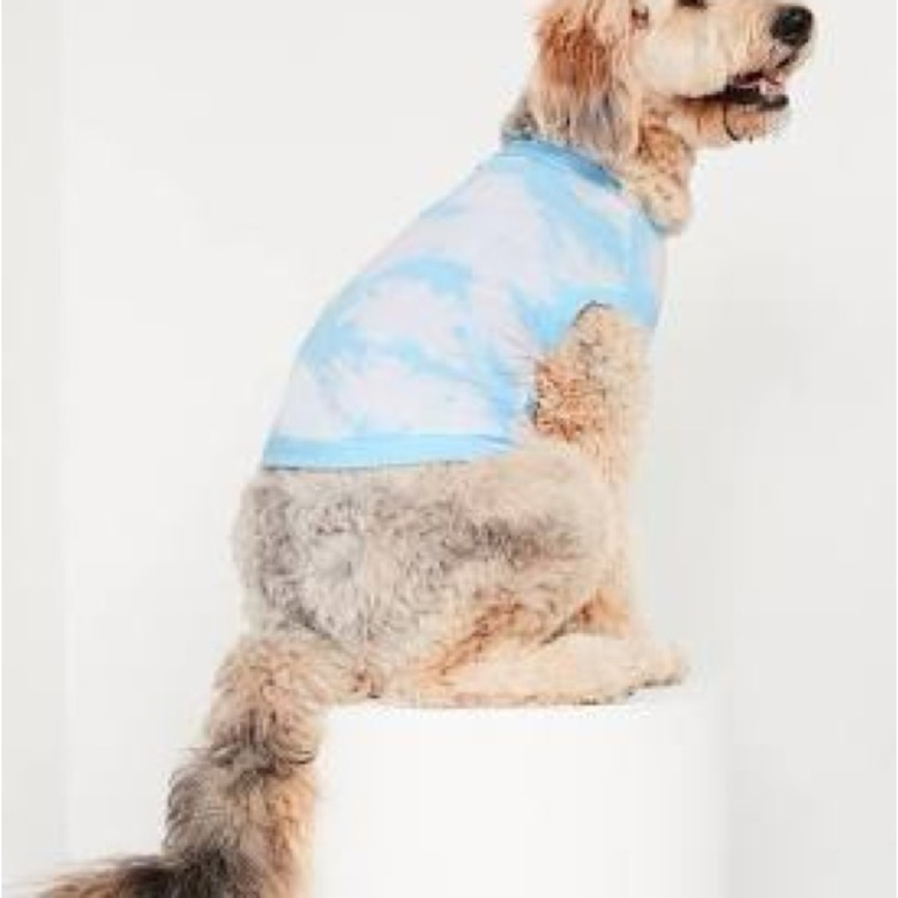 Blue Cloud Dog Shirt